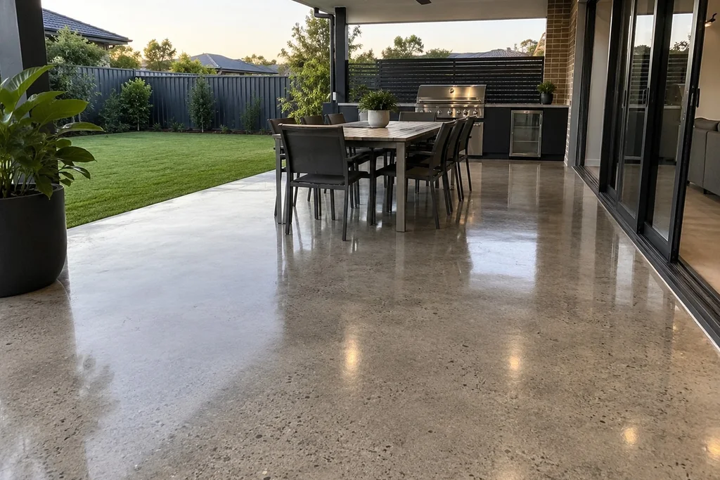 polished concrete
