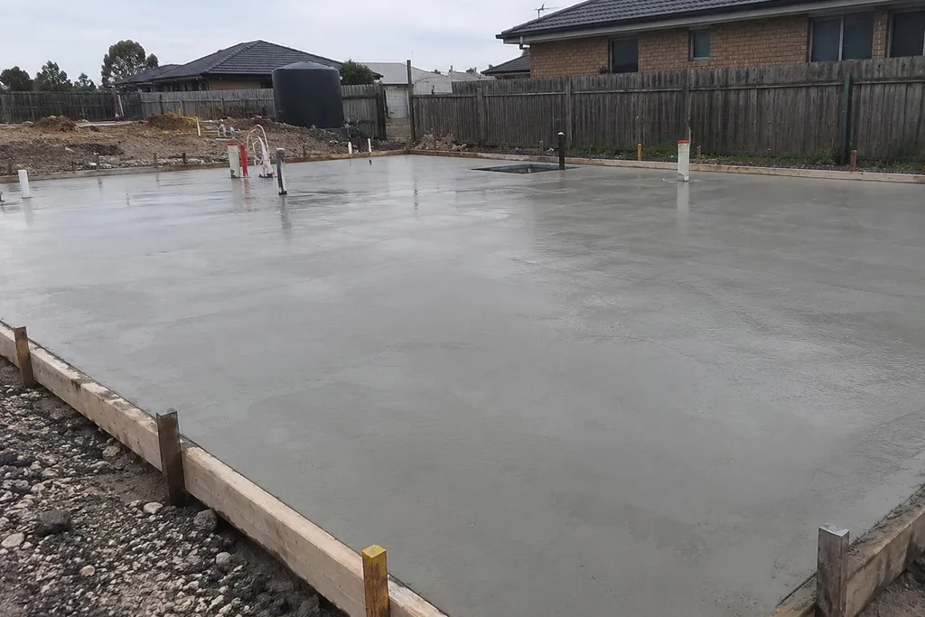 poured concrete