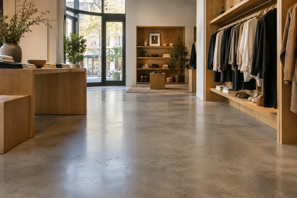 Space for a new idea — Concrete floor inspiration